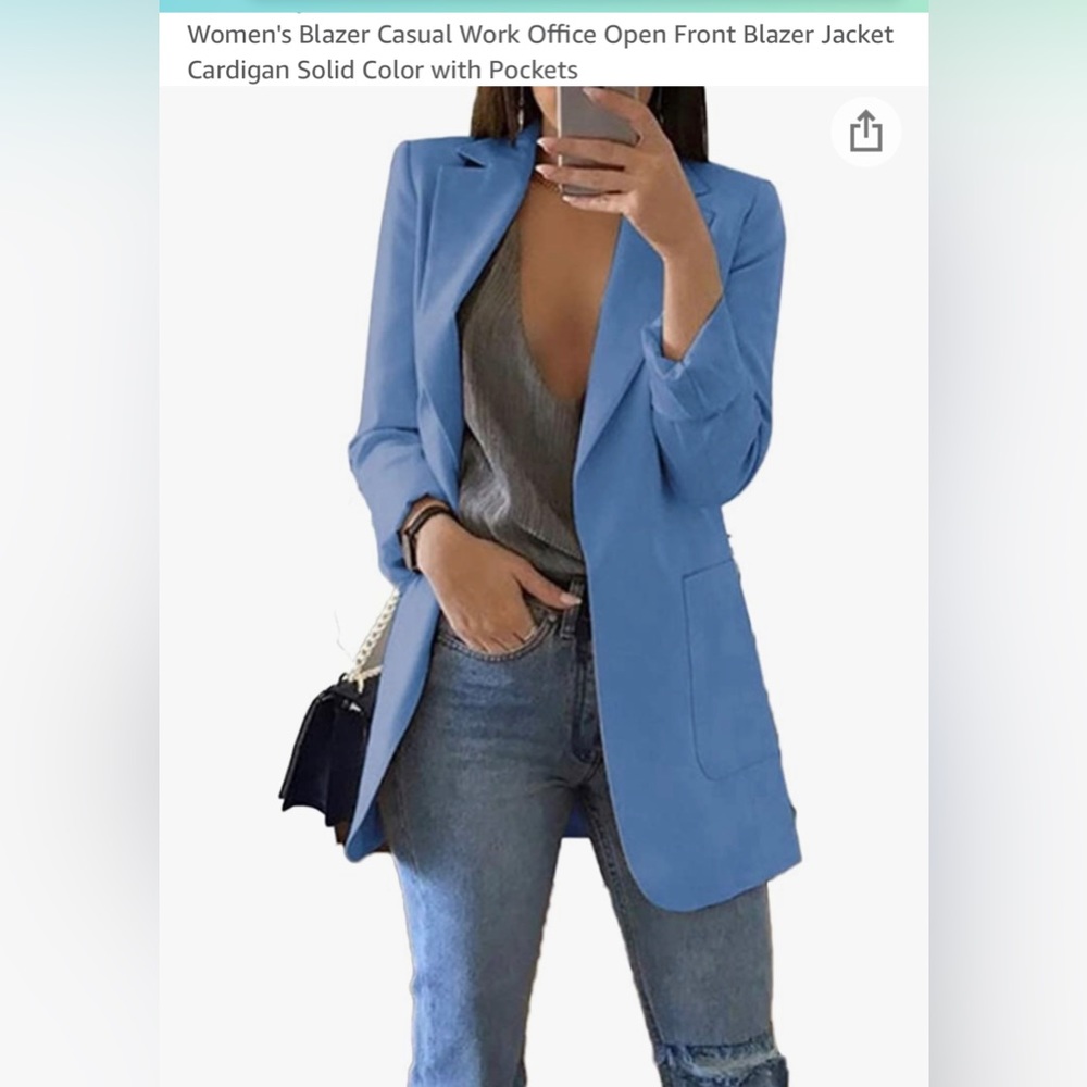 Professional blue blazer women’s size XL Amazon